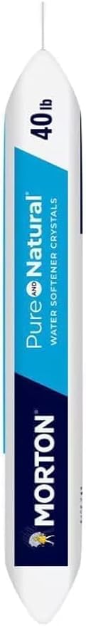 (6 PK) Morton Water Softener Salt Crystals, Pure and Natural 4 in 1, 40 pounds