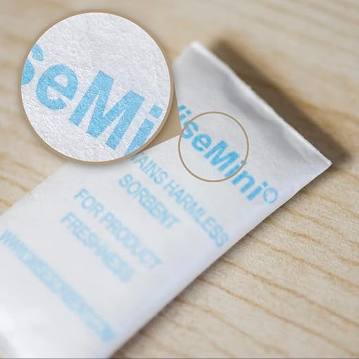 0.25 Gram 3000 Pack Silica Gel Packets, Dessicant Packets, Silica Gel Packs, Moisture Absorbers for Food Storage, Food Safe Desiccant Dehumidifiers