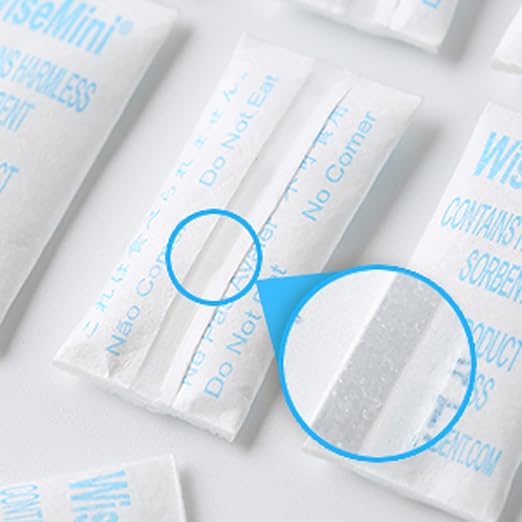 0.25 Gram 1200 Pack Silica Gel Packets, Dessicant Packets, Silica Gel Packs, Moisture Absorbers for Food Storage, Food Safe Desiccant Dehumidifiers