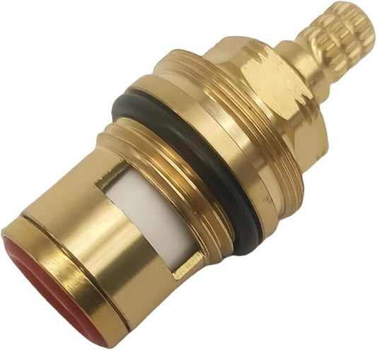 013787-45 Ceramic Cartridge Assembly Compatible with T&S Brass Faucets Pressure 20PSI-125PSI Temperature 40F-140F Hot Ceramic Cartridge Faucet Filter Element Replacement