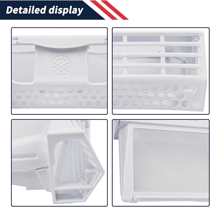 00652184 Tumble Dryer Lint Fluff Filter 652184 Compatible with Bosch, Siemens, Neff Dryers Replace AP4568439 PS3480699 00645174 Dryer Lint Screen Filter