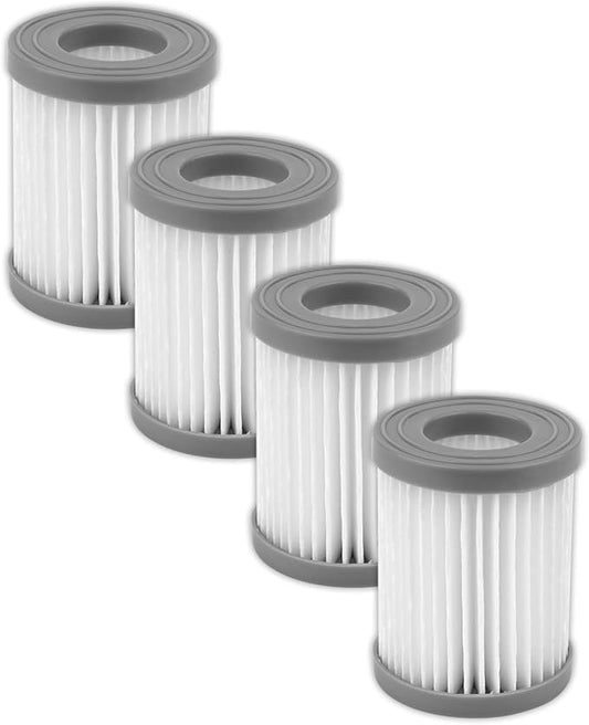 (4 Pack) M320 Replacement HEPA Filters Compatible with Lefant M320/ M320G Robotic Vacuum Cleaner, Upright Filter, Canister Filters, Vacuum Filter, Filters Accessories Kit, Filter Kit