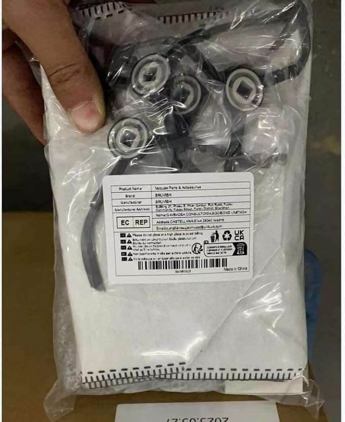 (13 Pack) X8 Pro Omni Replacement Parts Accessories Kit for ECOVACS DEEBOT X8 Pro Omni, X8 Omni Robot Vacuum, 1 Roller Brush, 2 Brush Rolleres, 4 Side Brushes, 3 Dust Bags, 3 HEPA Filters