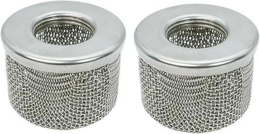 (2-Pack) 183770 3/4” NPT Thread Inlet Suction Filter Compatible with Graco 395,455, 495ST, EM 390, 490, Ultra 500,740, Ultimate 500, Ultra Max 695, GM 3000, 3500,LineLazer 3000, 3500, Paint Sprayers