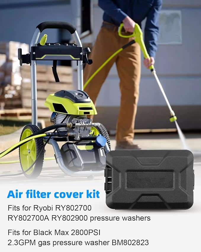 099981133080 Air Filter Assembly Fit for Ryobi RY802700 RY802700A RY802900 RY802900VNM 2700PSI 2900PSI Pressure Washer