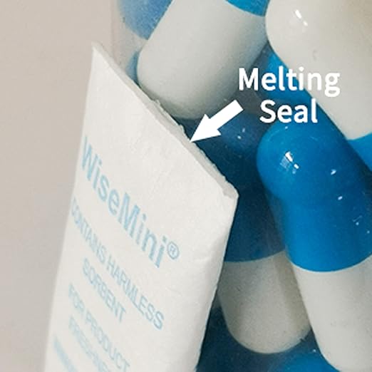 0.25 Gram 3000 Pack Silica Gel Packets, Dessicant Packets, Silica Gel Packs, Moisture Absorbers for Food Storage, Food Safe Desiccant Dehumidifiers