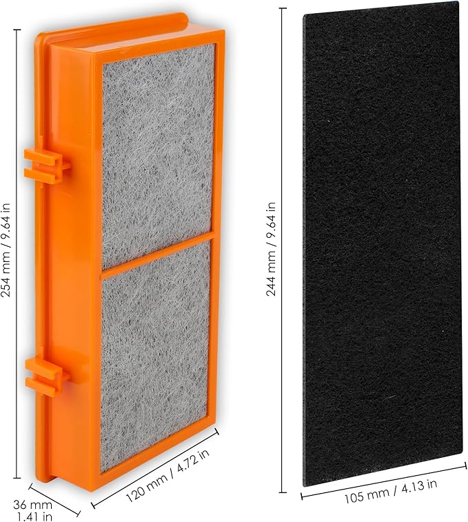 (15 Pack) AER1 Filter 5 HEPA Filters + 10 Carbon Booster Filters Compatible With Holmes AER1 Type Total Air Filter HAPE30AS-Smoke Grabber Filter, True HEPA Filter, Replacement Filter Accessories