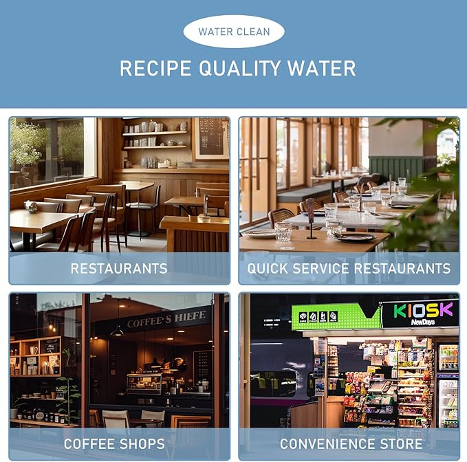 HF20-S HF20-MS HF25-S Water Filter Replacement Compatible with 3M High Flow Series Cartridge HF20-S, 5615103/HF20-MS, 5615109/HF25-S,5615203, Water Filtration System 3-Packs