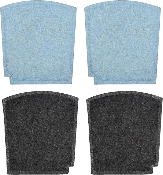 04234G 04530GM TrueAir Replacement Carbon Filter Compatible with Halmilton Beach TrueAir Odor Eliminators Model 04230G, 04231GW, 04384, 04386, 04350G, 04351GM, 04352GM, 4 Pack